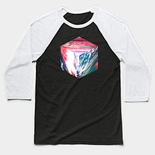 Texture Cube Baseball T-Shirt